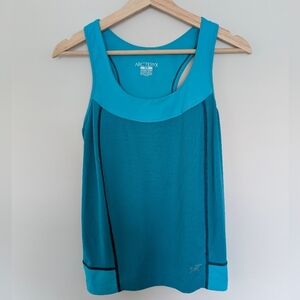 Arc'teryx Cita Women’s Activewear Top Size Small Blue Workout Running Athletic